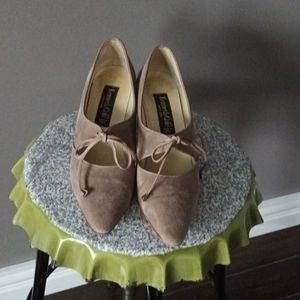 Kenneth Cole suede Mary Janes